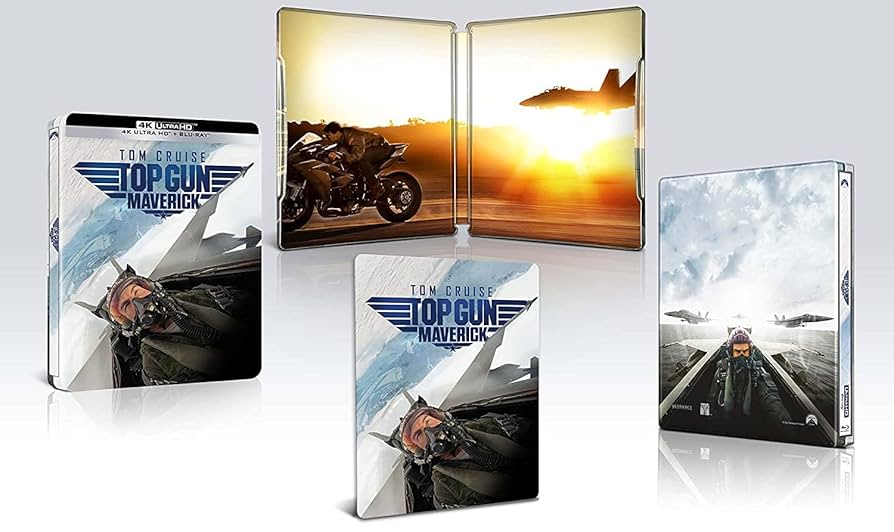 【新品未開封】Amazon限定トップガン マーヴェリック　スチールブック Amazon.co.jp: トップガン マーヴェリック 限定スチールブック